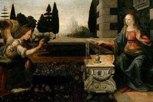 Annunciazione leonardo