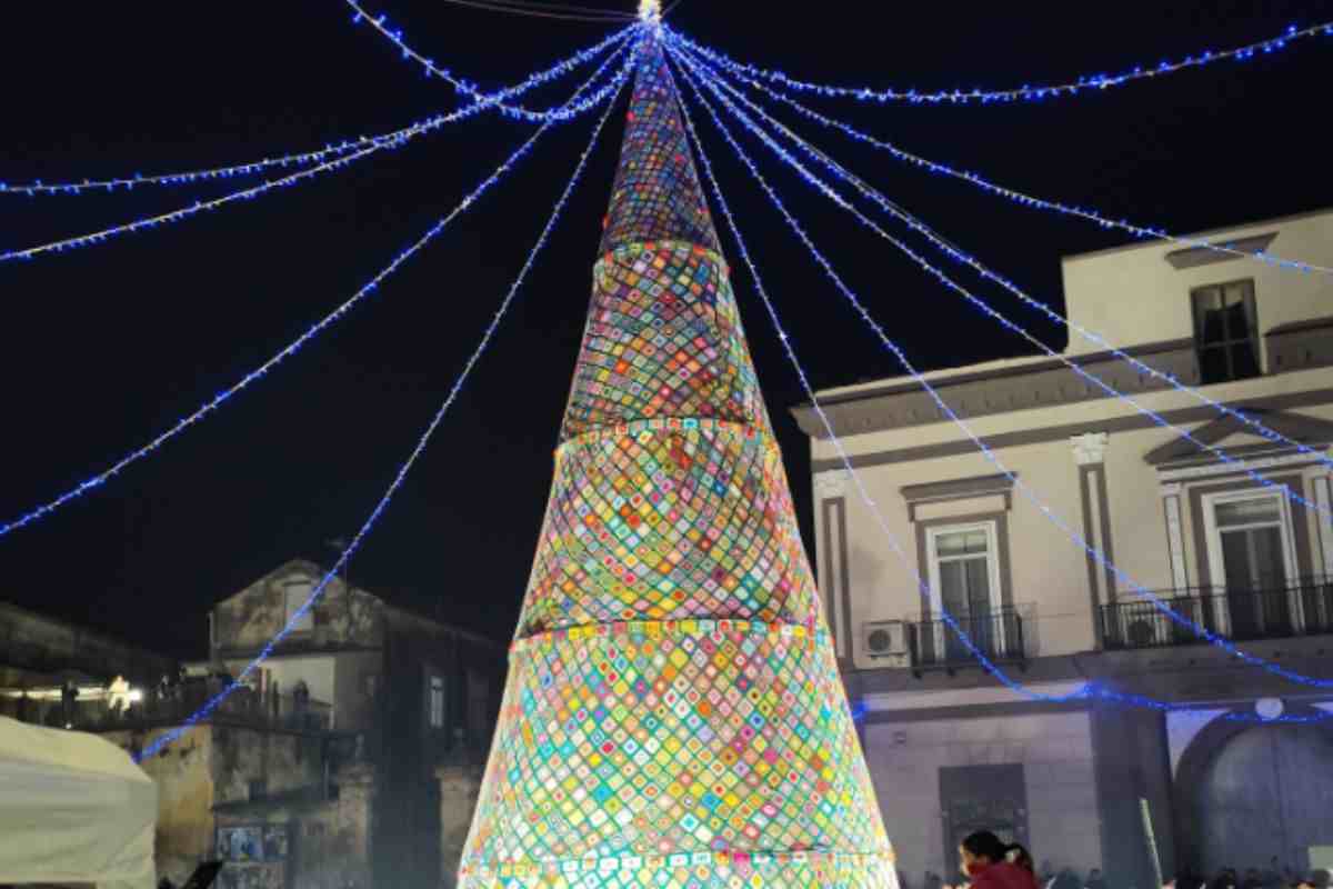 albero di natale più alto in italia
